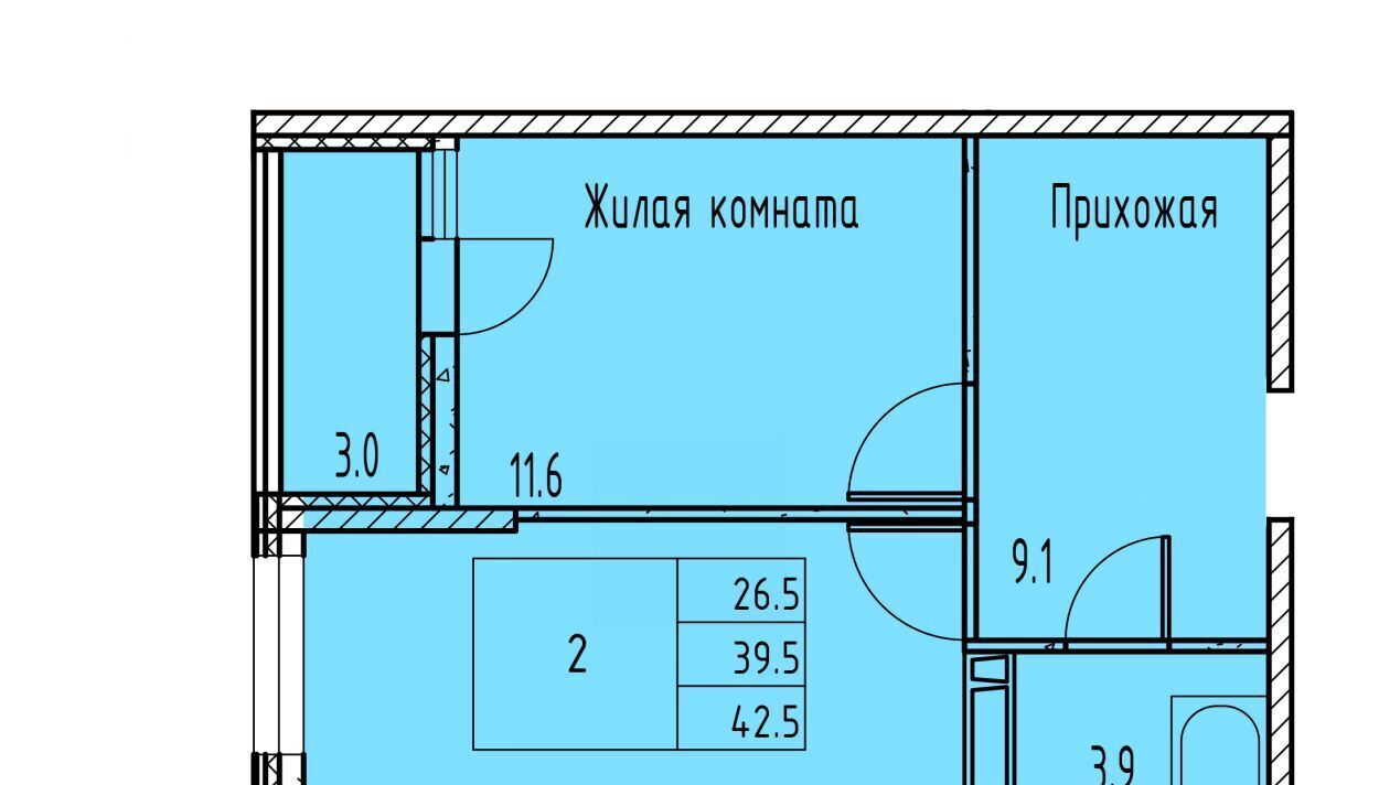 квартира г Ростов-на-Дону р-н Советский пр-кт Маршала Жукова 18/1 фото 1