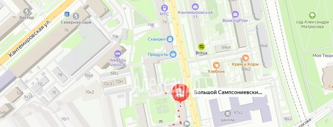 свободного назначения г Санкт-Петербург метро Лесная пр-кт Большой Сампсониевский 70в фото 16