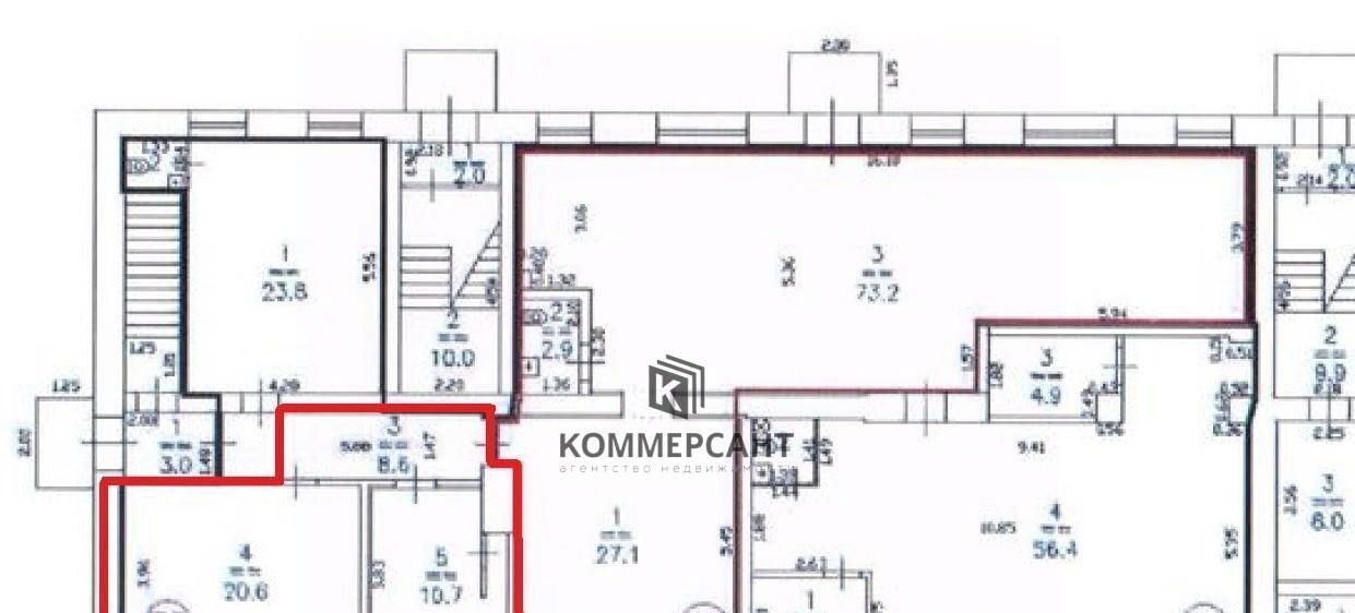 торговое помещение г Нижний Новгород р-н Московский ул Героя Рябцева 23 фото 7