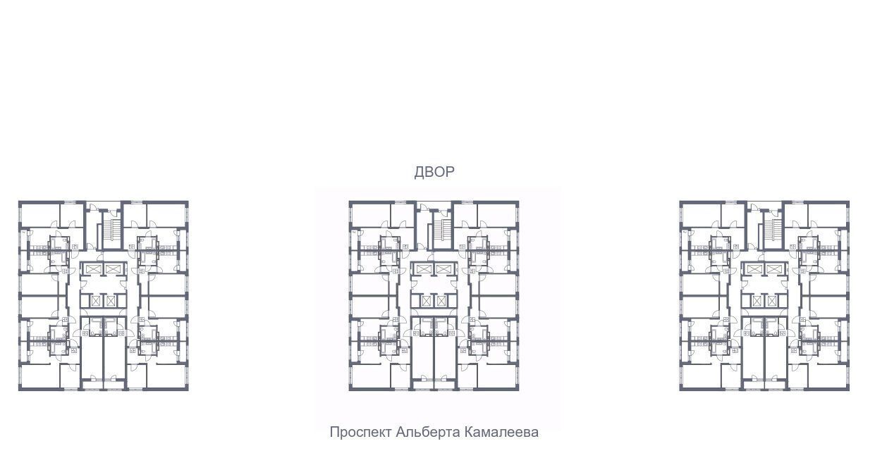 квартира г Казань метро Горки ПК 1-1, Мой Ритм жилой комплекс фото 7