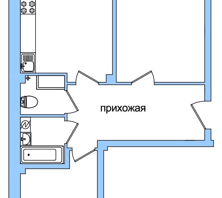 квартира р-н Псковский д Борисовичи ул Балтийская 17а фото 1