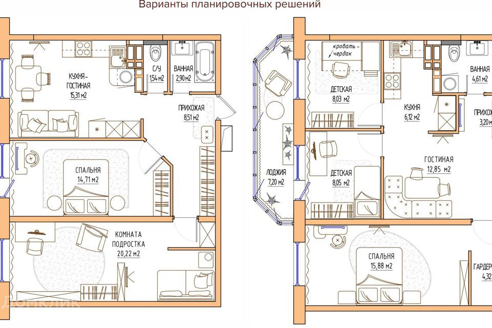 квартира г Владивосток ул Архангельская 27к/1 Владивостокский городской округ фото 2