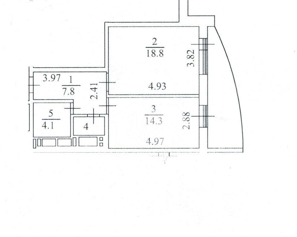 квартира г Новосибирск Заельцовская ул Залесского 2/2 фото 5