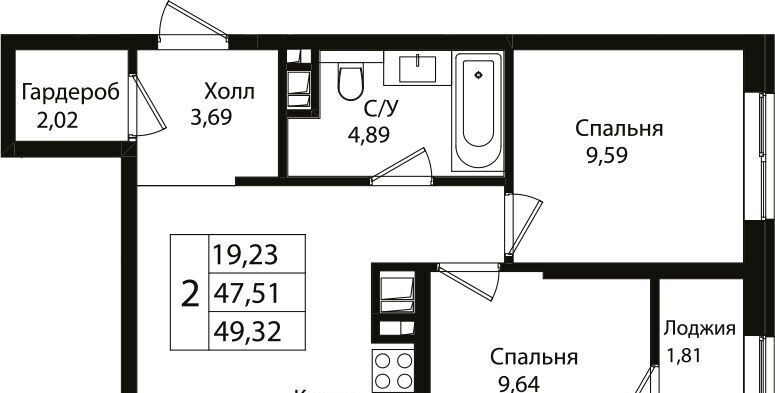 квартира г Краснодар р-н Карасунский микрорайон Хлопчато-бумажный Комбинат Жилой район «Патрики» квартал фото 1