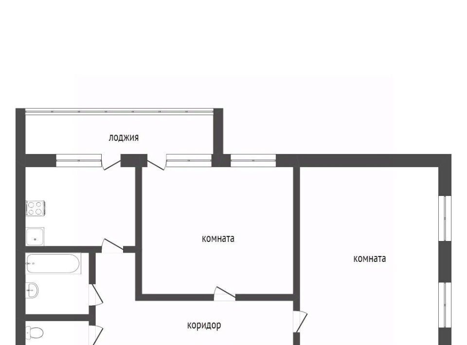 квартира г Нефтеюганск мкр 17-й 3/2 фото 12