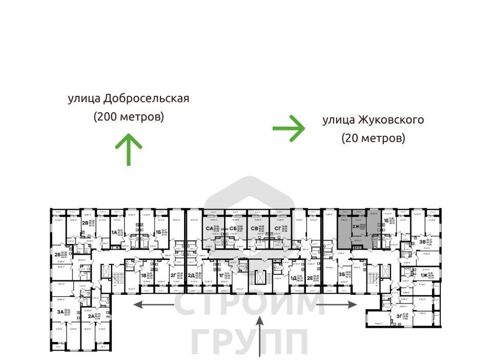 квартира г Владимир р-н Фрунзенский проезд Загородный 27 фото 2