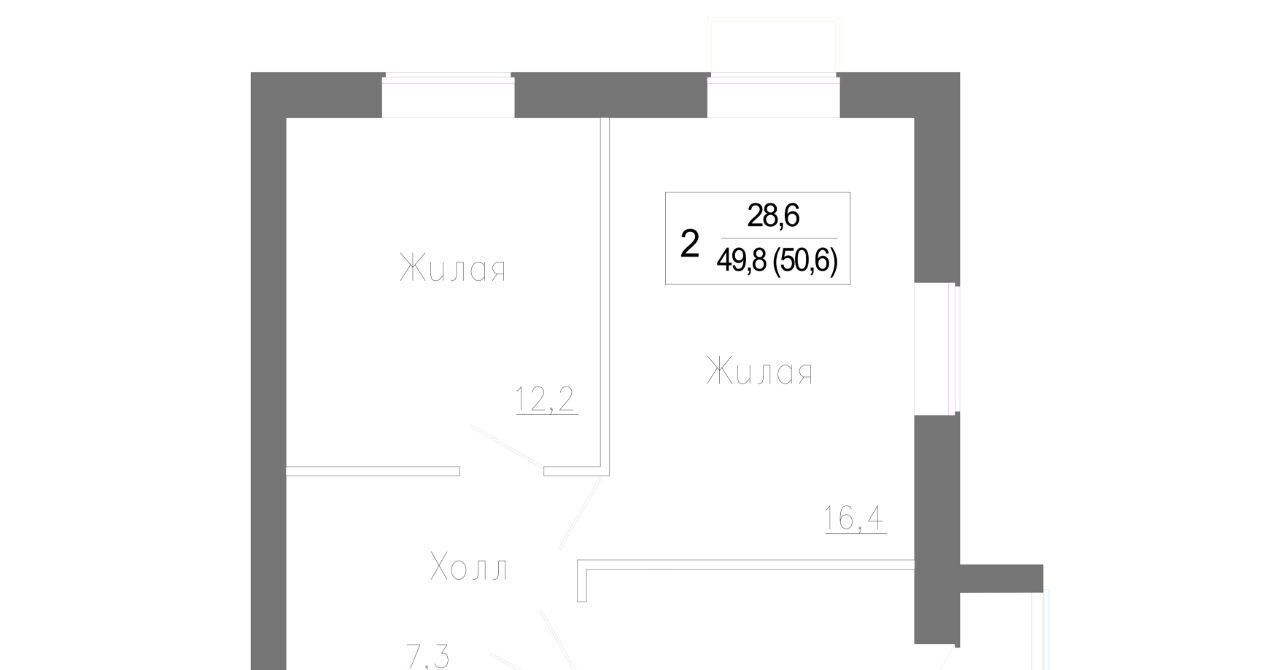 квартира городской округ Красногорск д Сабурово Нахабино, За Митино жилой комплекс, к 17 фото 1