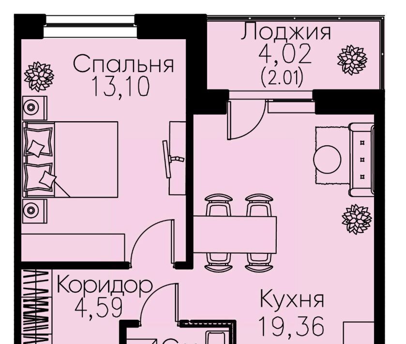 квартира р-н Всеволожский г Кудрово пр-кт Строителей 1к/1 Улица Дыбенко, Заневское городское поселение фото 1