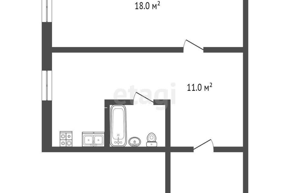 комната г Кострома ул Озерная 65 городской округ Кострома фото 6