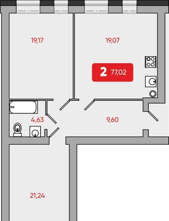 квартира г Тверь р-н Московский ул Склизкова 58ак/1 фото 1