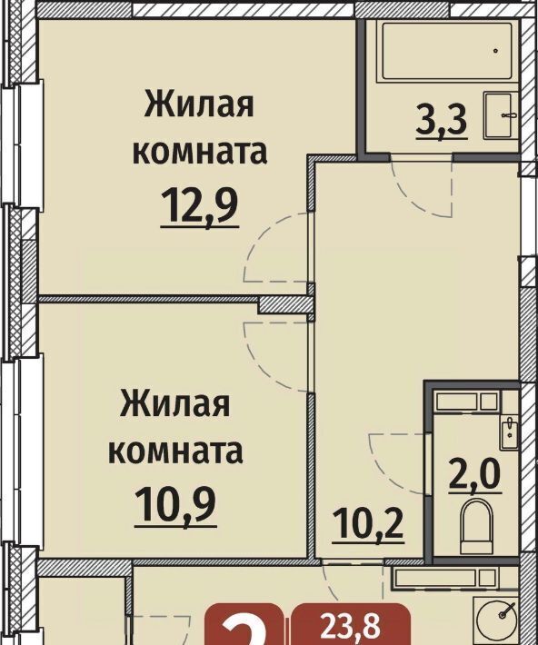 квартира г Чебоксары р-н Калининский ул Энергетиков фото 1