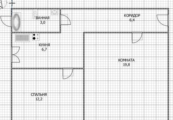 квартира г Уфа р-н Орджоникидзевский ул Свободы 43 фото 14