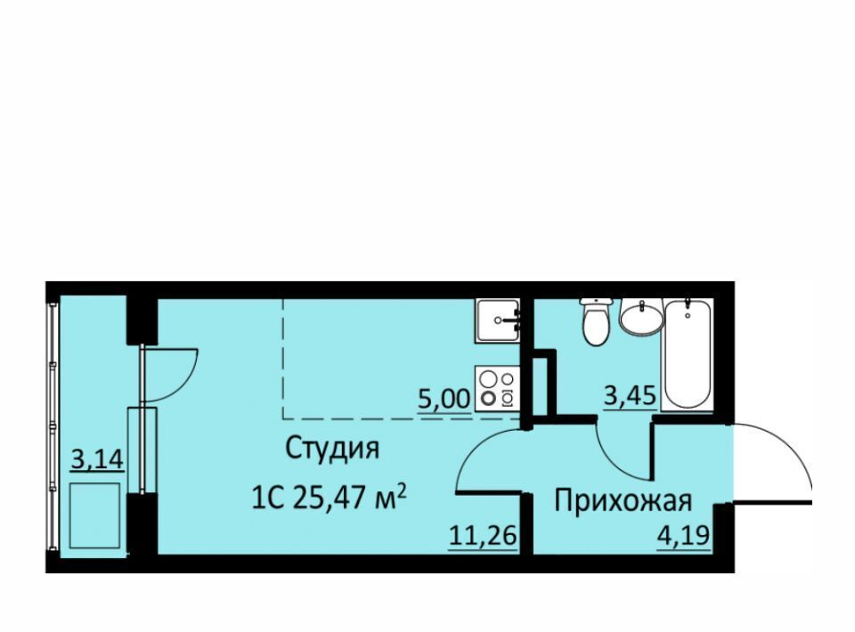 квартира р-н Пермский д Кондратово ул Водопроводная 6/4 фото 1