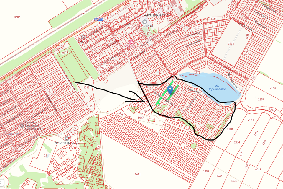 земля городской округ Барнаул, посёлок Центральный фото 1