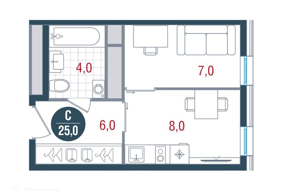 квартира г Москва б-р Кавказский 51с/3 Южный административный округ фото 1