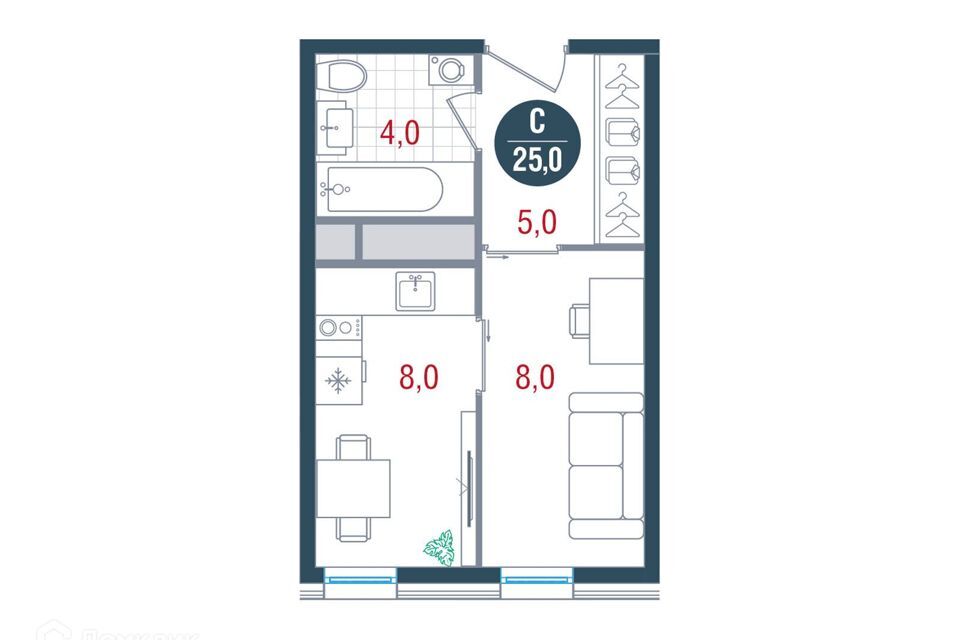 квартира г Москва б-р Кавказский 51с/3 Южный административный округ фото 1