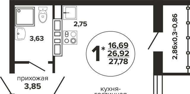 р-н Прикубанский ул Российская 257/7 1 фото