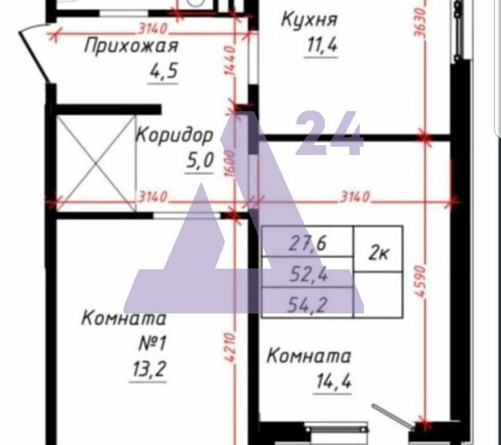 квартира г Барнаул тракт Павловский 162г муниципальное образование Барнаул фото 2