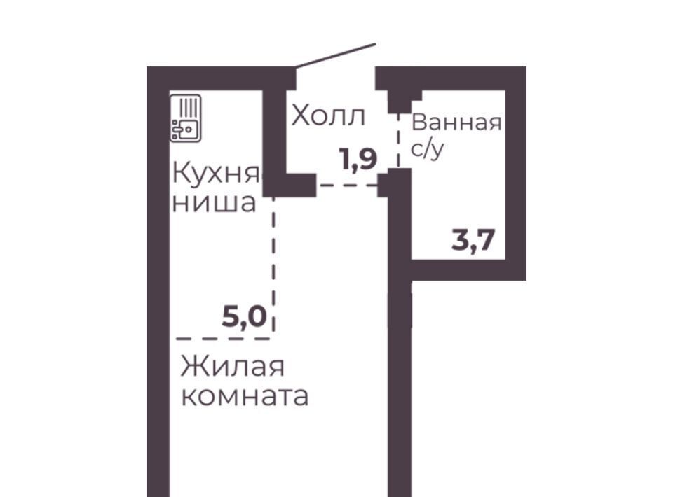 квартира г Челябинск р-н Тракторозаводский ЖК Ленина 4 фото 1