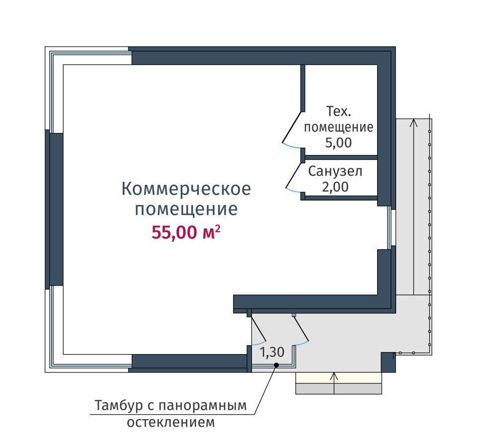 свободного назначения г Тюмень р-н Центральный ул 2-я Луговая 22 фото 1