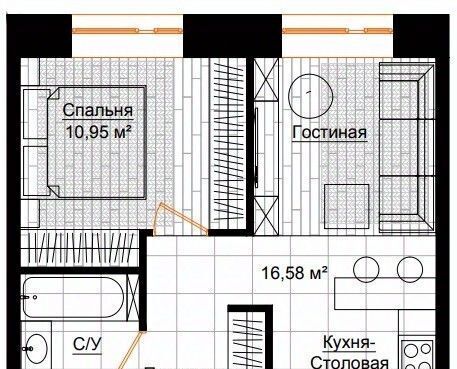 квартира г Москва метро Новослободская ул Долгоруковская 25к/2 фото 1