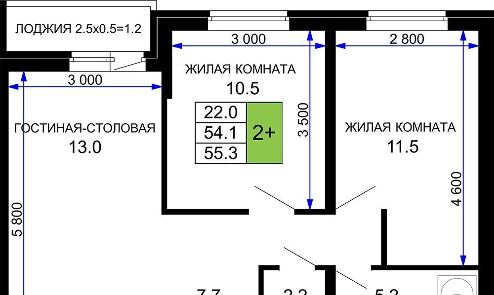 квартира г Краснодар р-н Прикубанский ЖК «Дыхание» фото 1