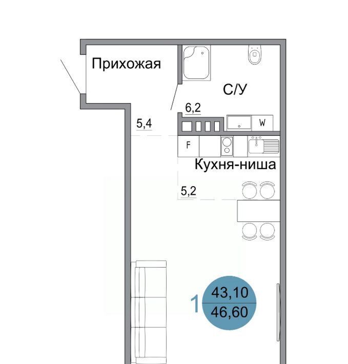 квартира г Керчь Белый город жилой комплекс фото 1