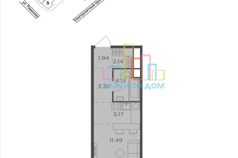 квартира г Москва проезд Электролитный 7 Южный административный округ фото 1