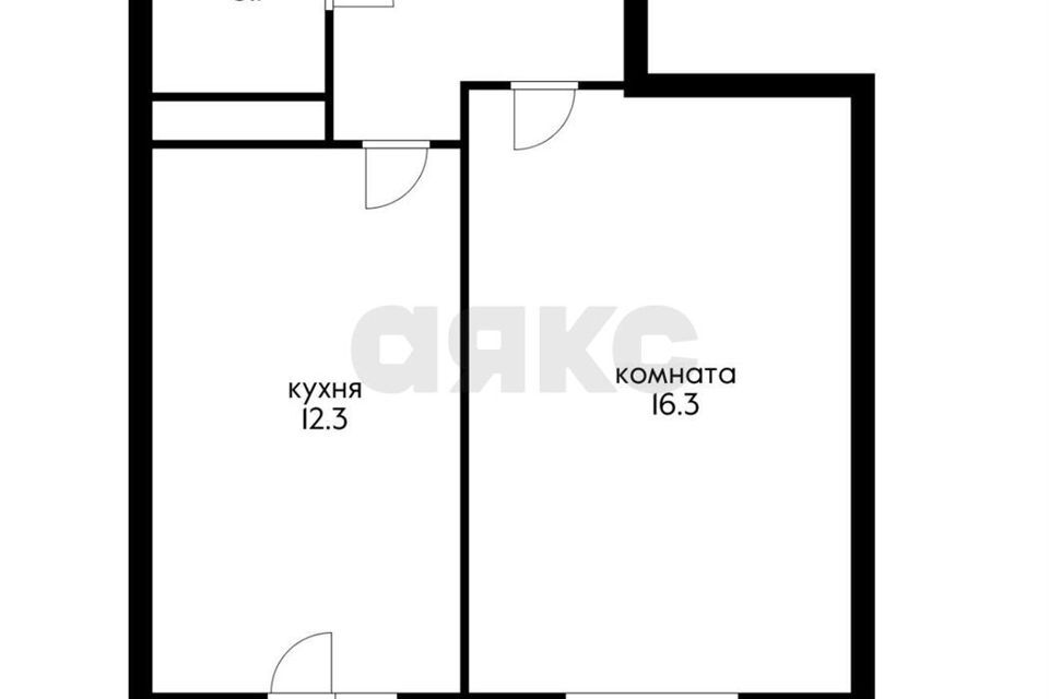 квартира г Краснодар п Березовый ул Декоративная 1/5к 2 муниципальное образование Краснодар фото 6