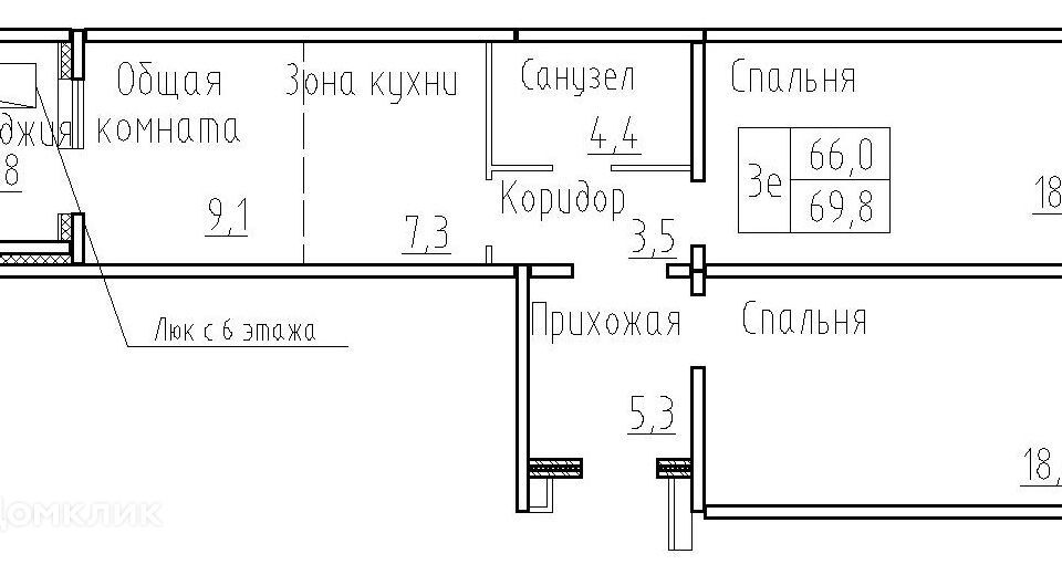 квартира р-н Новосибирский п Элитный ул Фламинго 20 фото 1