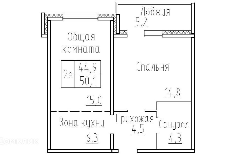 квартира р-н Новосибирский п Элитный ул Фламинго 20 фото 1