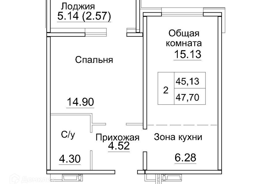 квартира р-н Новосибирский рп Краснообск мкр 3 15/1 фото 1