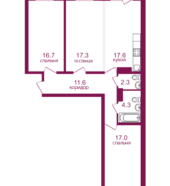 квартира г Иркутск мкр Топкинский 67 Иркутск, муниципальное образование фото 1