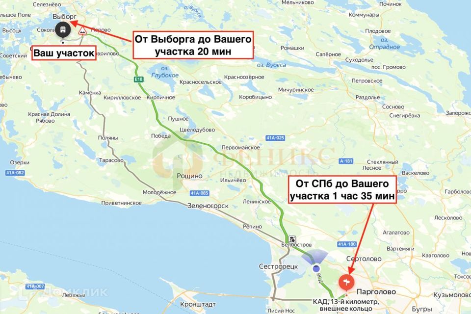 земля р-н Выборгский 72, СНТ Соколинское-2 фото 4