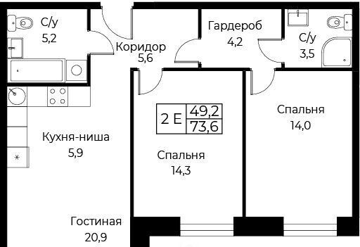 квартира г Москва ул Намёткина 10д Воронцовская фото 1