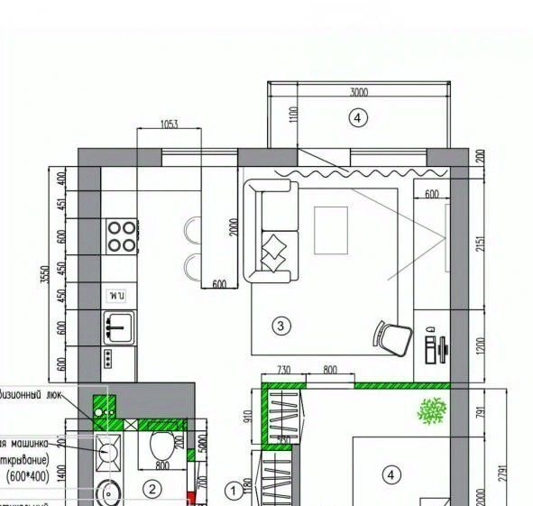 квартира г Иркутск р-н Свердловский Радужный мкр, 108 фото 12