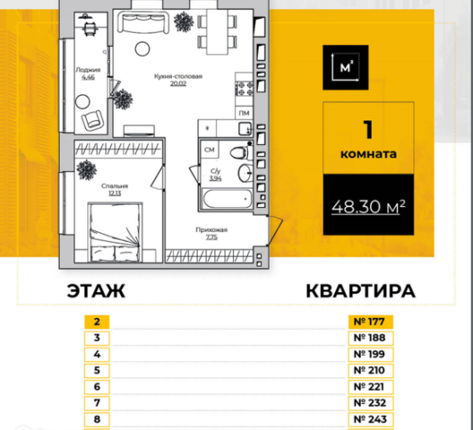 квартира дом 1 городской округ Калуга фото