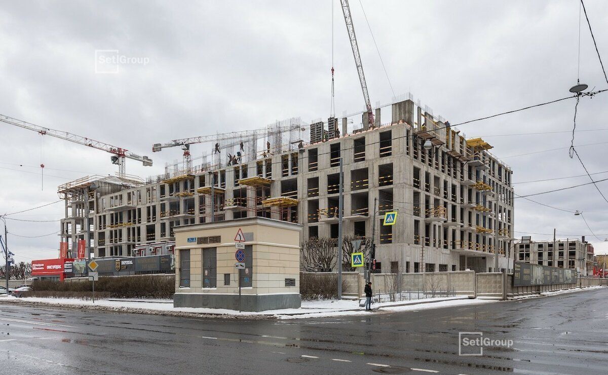 квартира г Санкт-Петербург метро Василеостровская ул Масляный канал 1/1 фото 21