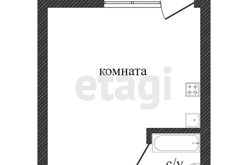 квартира г Краснодар п Российский ул им. Комарова В.М. 106б муниципальное образование Краснодар фото 8