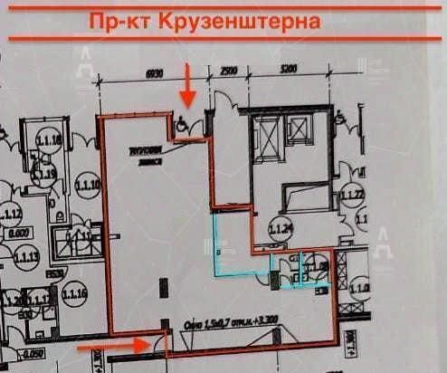 торговое помещение г Санкт-Петербург метро Приморская пр-кт Крузенштерна 2 фото 2