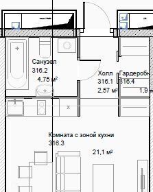 квартира г Москва метро Тульская ул Автозаводская 24к/1 фото 1