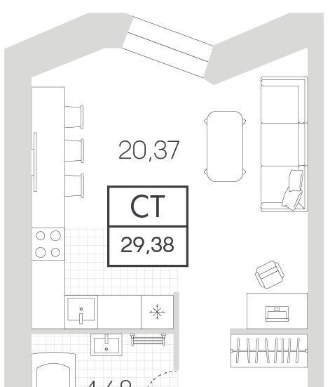 квартира г Москва метро Тульская ул Автозаводская 24к/1 фото 1