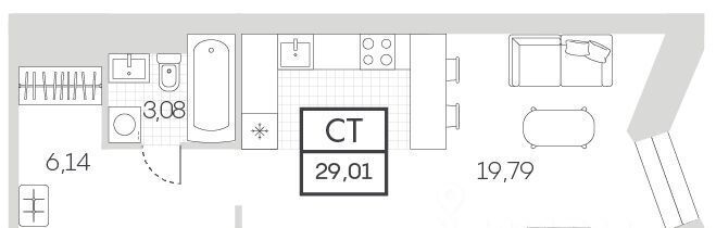 квартира г Москва метро Тульская ул Автозаводская 24к/1 фото 1