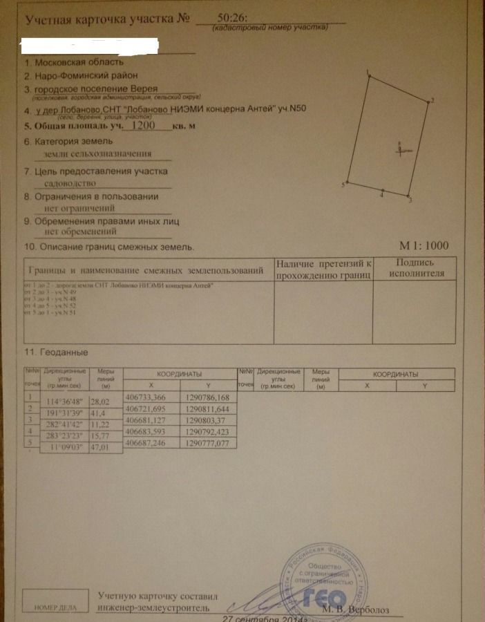 земля городской округ Наро-Фоминский г Верея садоводческое некоммерческое товарищество Лобаново, 11-я ул фото 5