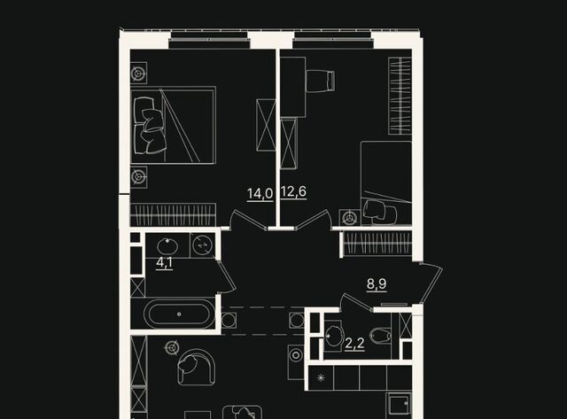 квартира р-н Центральный дом 2к/5 фото