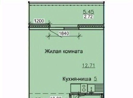 квартира г Барнаул р-н Октябрьский ул Союза Республик 11 фото 1