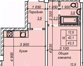 квартира г Новосибирск р-н Кировский Затулинский ул Зорге 277 жилмассив фото 1