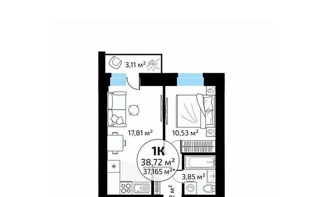 квартира п Мехзавод р-н Красноглинский дом 50 фото