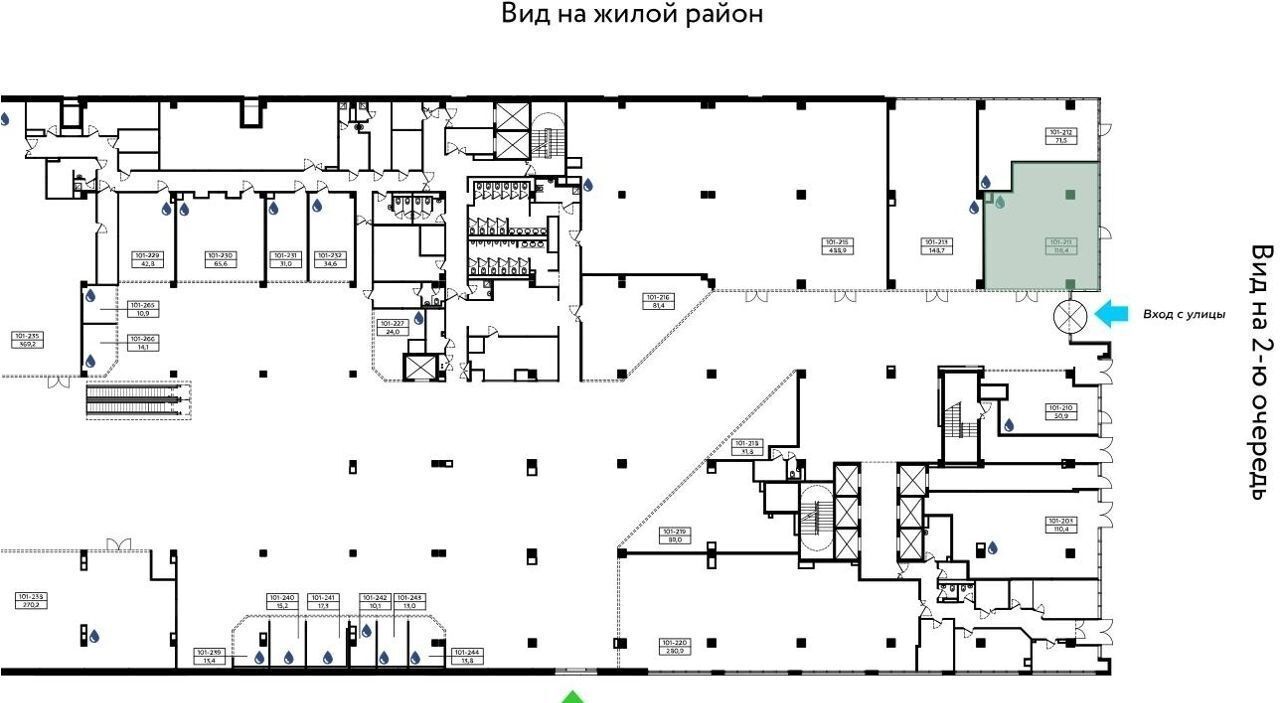 торговое помещение г Москва п Внуково квартал № 35 метро Прокшино метро Коммунарка Новомосковский административный округ, 10, Московская область фото 4