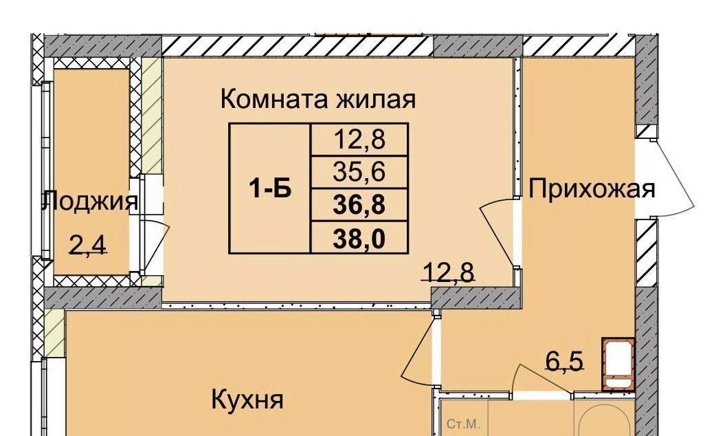 квартира г Нижний Новгород Горьковская ул 1-я Оранжерейная фото 1